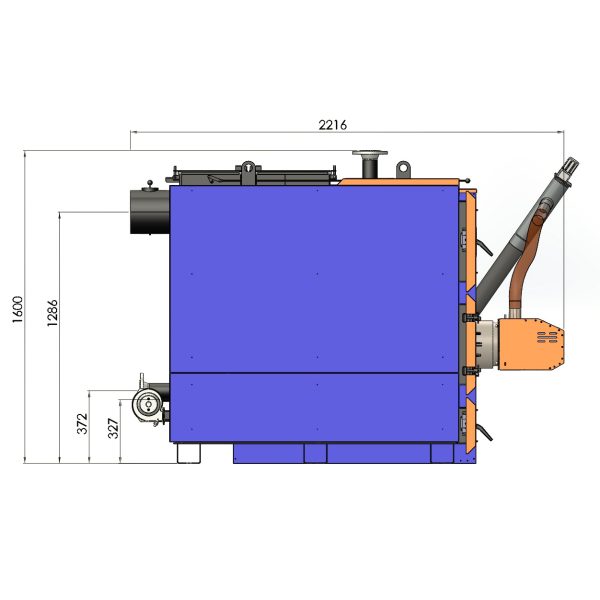 Пелетний котел 100 кВт Beeterm