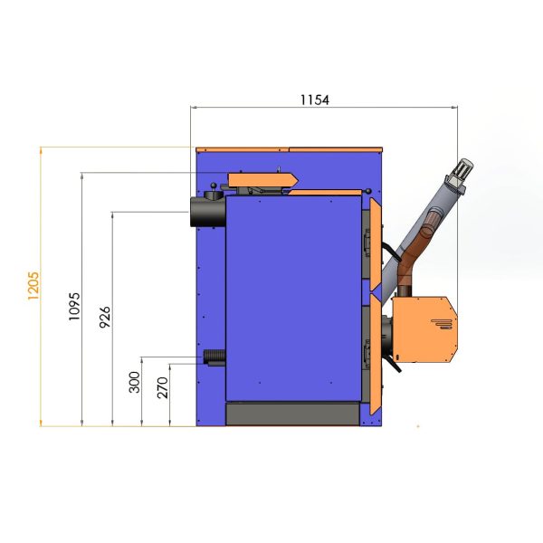 Пелетний котел 15 кВт Beeterm