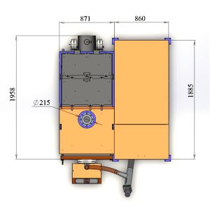 Пелетний котел 150 кВт Beeterm