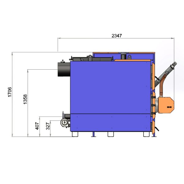 Пелетний котел 150 кВт Beeterm