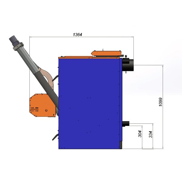 Пелетний котел 30 кВт Beeterm