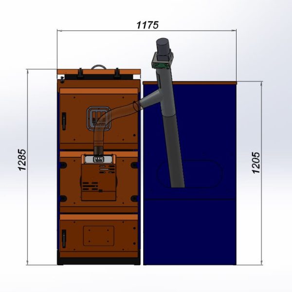 Пелетний котел 30 кВт Beeterm