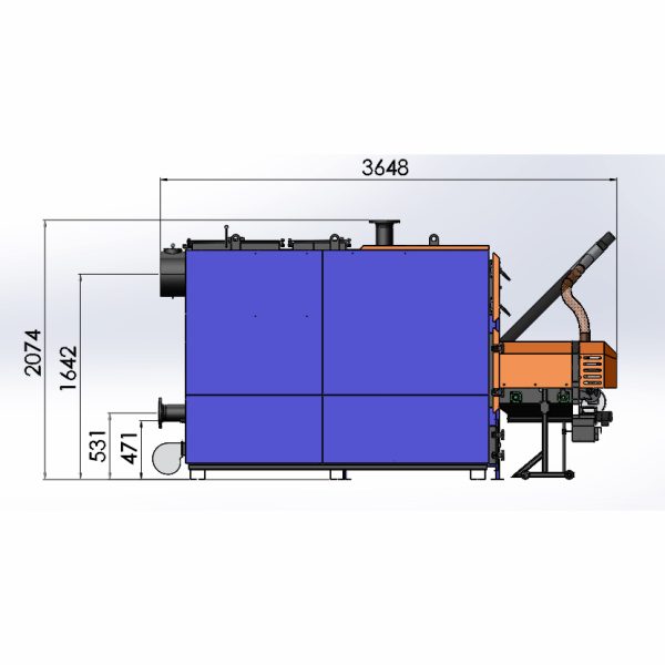 Пелетний котел 300 кВт Beeterm