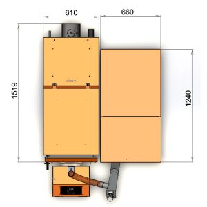 Пелетний котел 70 кВт Beeterm