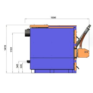 Пелетний котел 70 кВт Beeterm