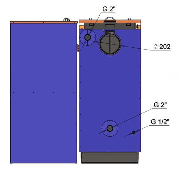 Пелетний котел 70 кВт Beeterm
