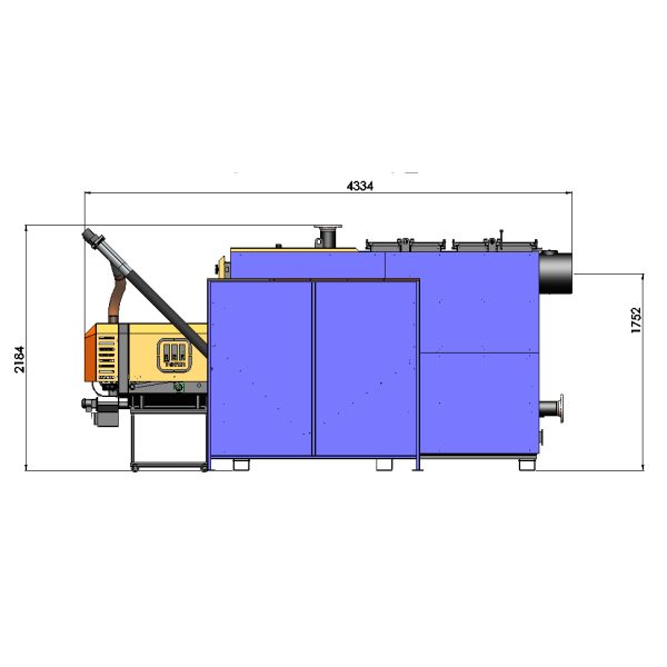 Пелетний котел 400 кВт Beeterm